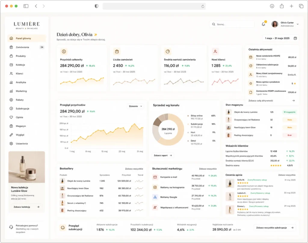 Nowoczesne strony internetowe WordPress projektowane dla firm — Bizmar